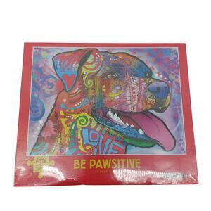 Puzzle Be Pawsitive 1000 Piece Jigsaw Puzzle by Dean Russo